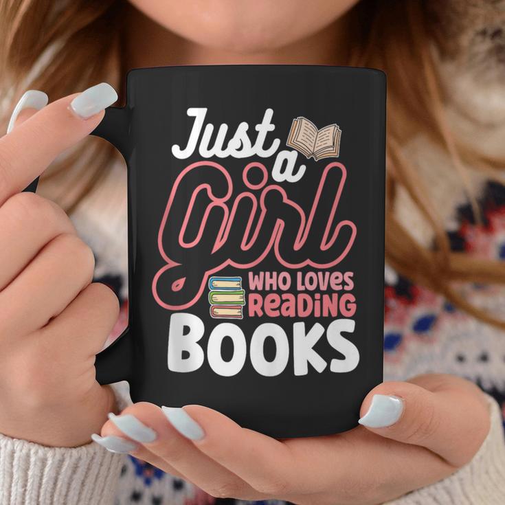 Just A Girl Who Loves Reading Books Book Nerd Librarian Graphic Print Coffee Mug Unique Gifts Just A Girl Who Loves Reading Books Book Nerd Librarian Graphic Print Coffee Mug Unique Gifts