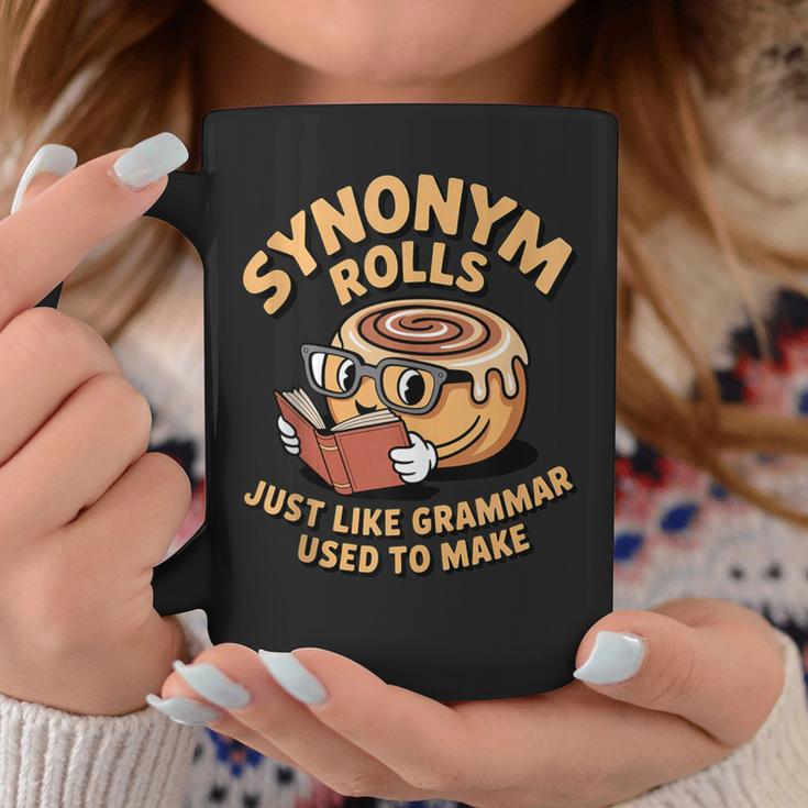 Just Like Grammar Used To Make Bread Book Read Synonym Rolls Graphic Print Coffee Mug Unique Gifts