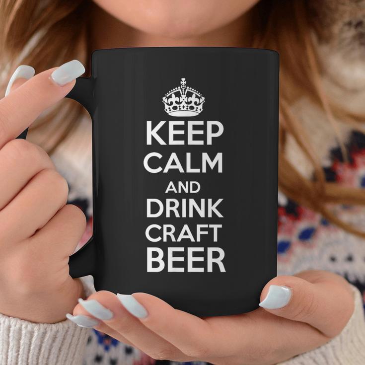 Keep Calm And Drink Craft Beer Beer Lover コーヒーマグ 面白い贈り物