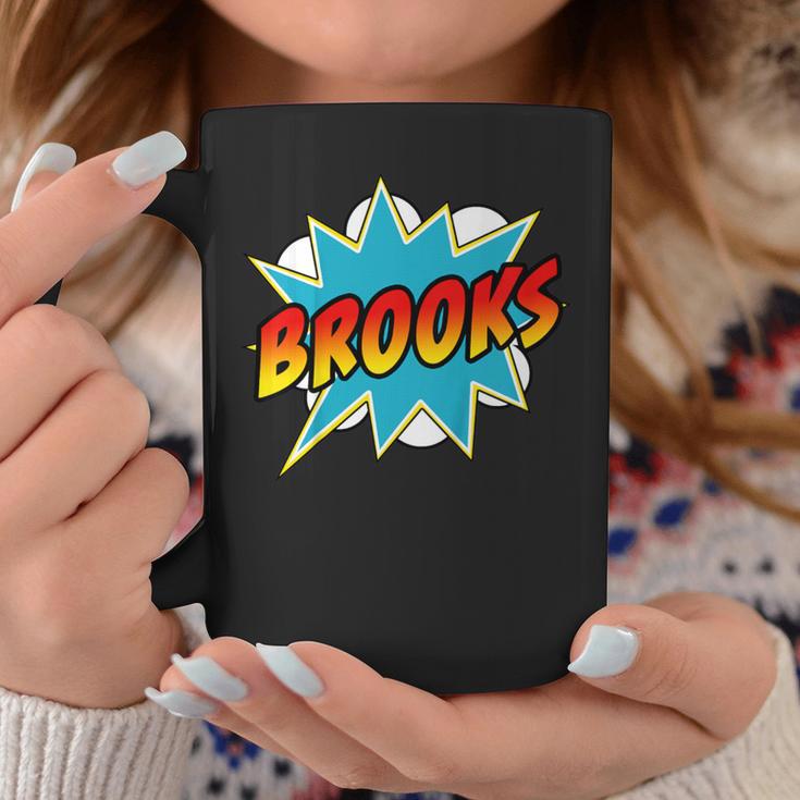 Kids Boys Brooks Comic Book Superhero Name Graphic Print Coffee Mug Unique Gifts Kids Boys Brooks Comic Book Superhero Name Graphic Print Coffee Mug Unique Gifts
