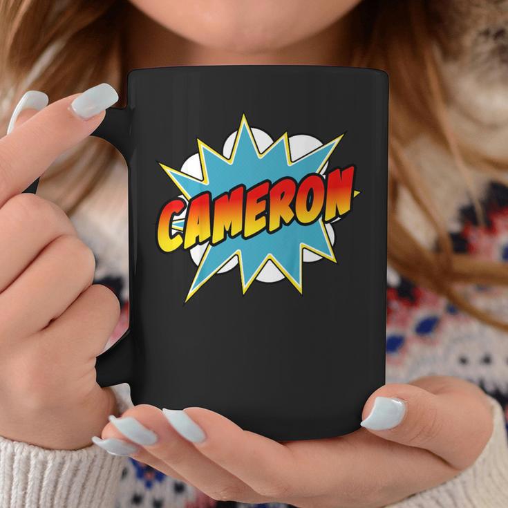 Kids Boys Cameron Comic Book Superhero Name Graphic Print Coffee Mug Unique Gifts Kids Boys Cameron Comic Book Superhero Name Graphic Print Coffee Mug Unique Gifts