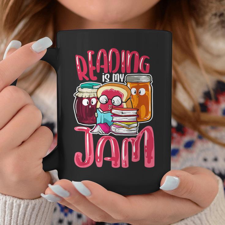 Kids Teacher I Love To Read Books Reading Is My Jam Graphic Print Coffee Mug Unique Gifts