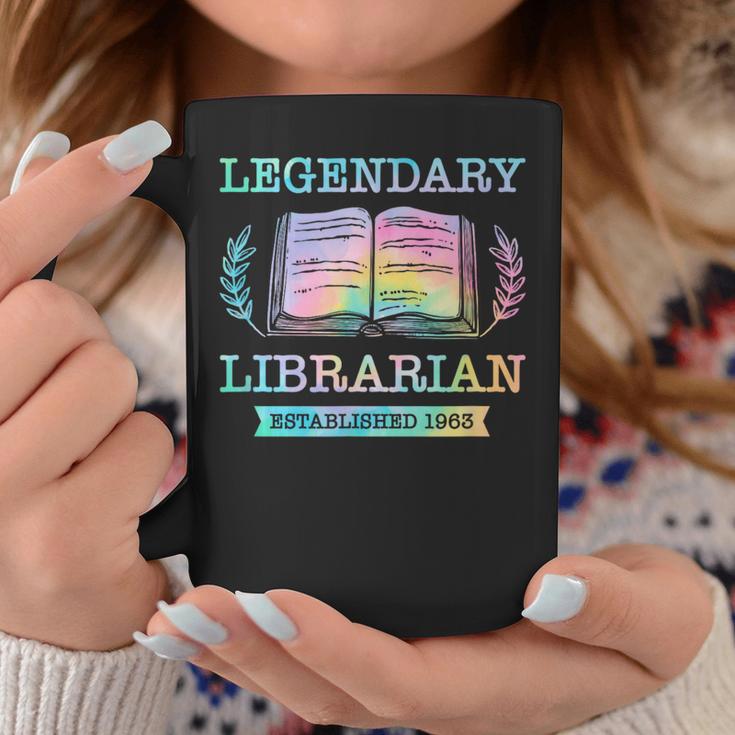 Legendary Librarian Established 1963 Library Book Birthday Graphic Print Coffee Mug Unique Gifts Legendary Librarian Established 1963 Library Book Birthday Graphic Print Coffee Mug Unique Gifts