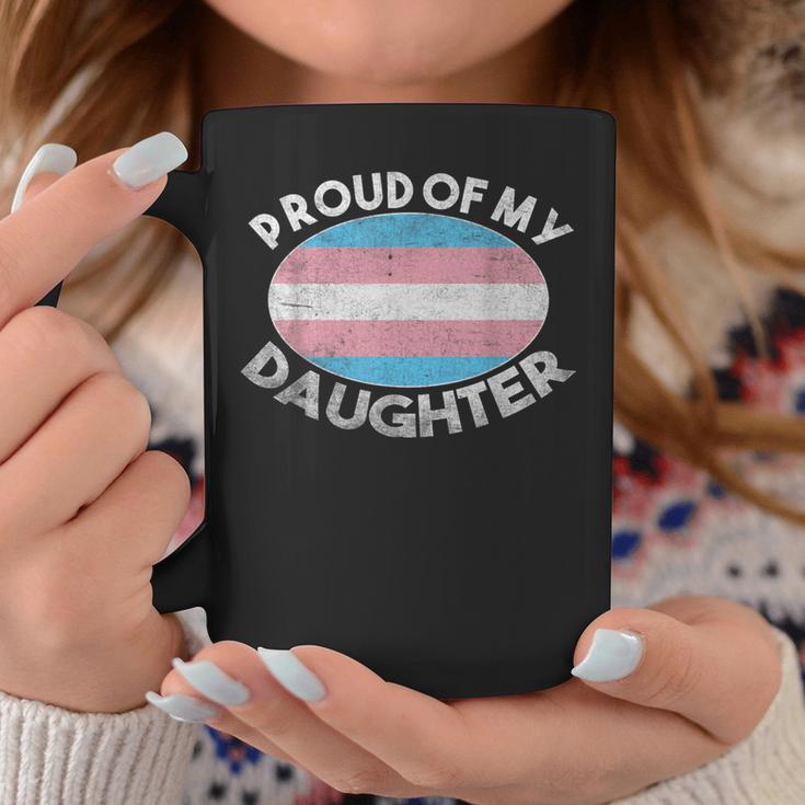 Lgbt お父さん 母 誇り Of My Transgender Daughter Transpride コーヒーマグ 面白い贈り物