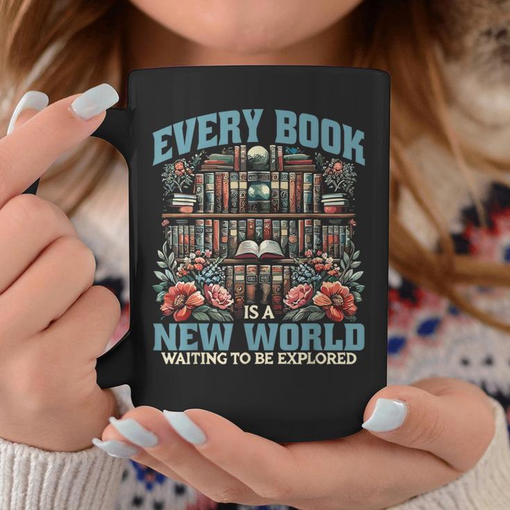 Librarian Bookworm Library Day Reading Books Graphic Print Coffee Mug Unique Gifts