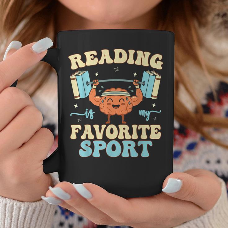 Librarian Reading Is My Favorite Sport Book Lover Graphic Print Coffee Mug Unique Gifts