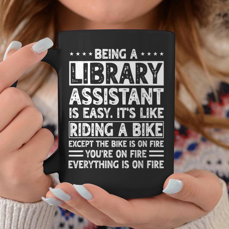 Library Assistant Librarian Associate Keeper Book Lover Graphic Print Coffee Mug Unique Gifts