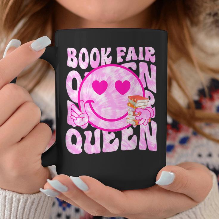 Library Book Fair Queen Vibe Groovy Tie Dye School Reading Graphic Print Coffee Mug Unique Gifts Library Book Fair Queen Vibe Groovy Tie Dye School Reading Graphic Print Coffee Mug Unique Gifts