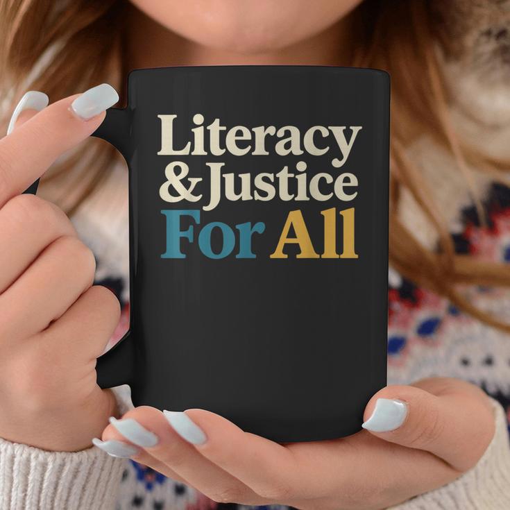 Literacy Justice For All Stop Book Banning Protect Librarian Graphic Print Coffee Mug Unique Gifts Literacy Justice For All Stop Book Banning Protect Librarian Graphic Print Coffee Mug Unique Gifts