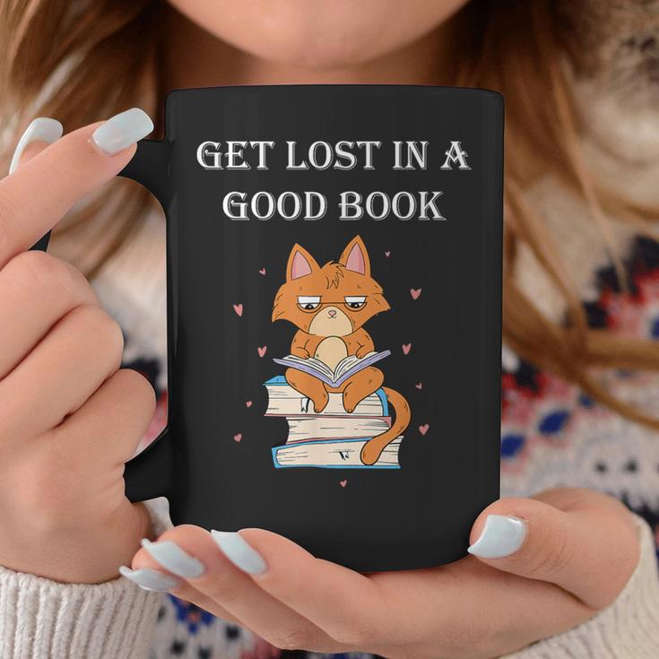 Get Lost In a Good Book Graphic Print Coffee Mug Unique Gifts