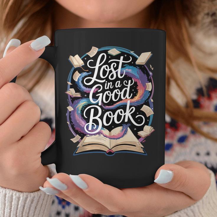 Lost In a Good Book Graphic Print Coffee Mug Unique Gifts Lost In a Good Book Graphic Print Coffee Mug Unique Gifts
