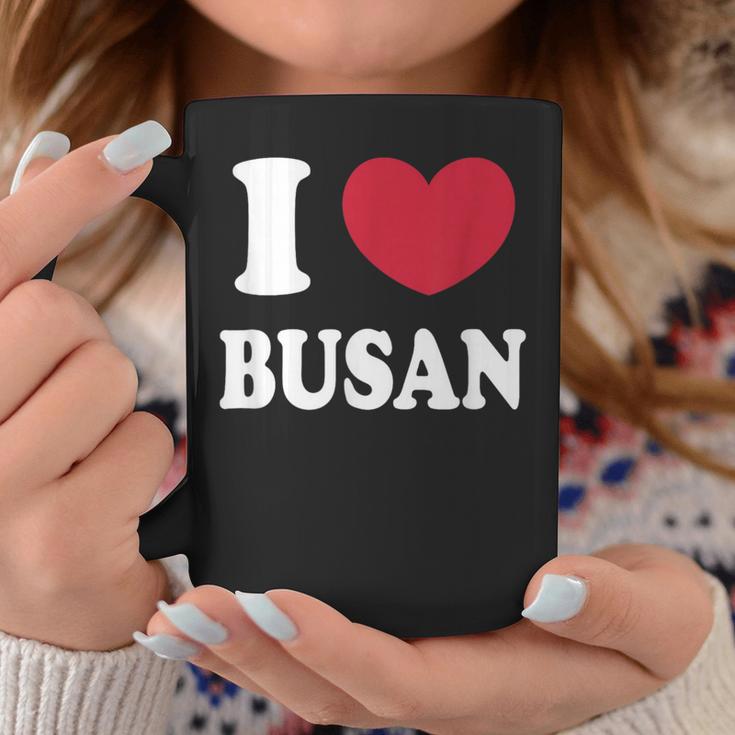 I Love Busan 釜山が大好きです コーヒーマグ 面白い贈り物