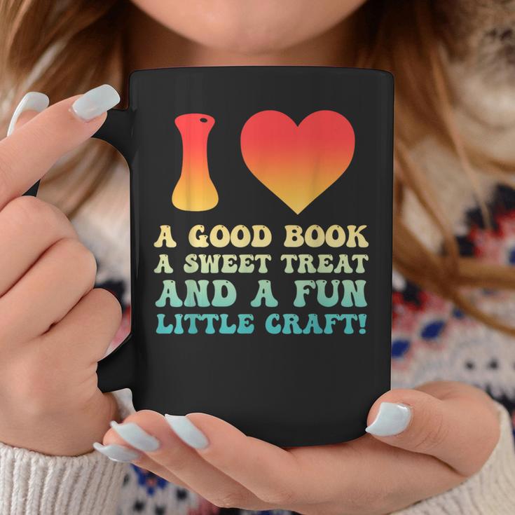 I Love A Good Book Sweet Treat Crochet Baking Graphic Print Coffee Mug Unique Gifts I Love A Good Book Sweet Treat Crochet Baking Graphic Print Coffee Mug Unique Gifts