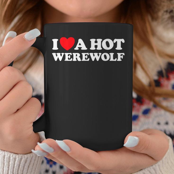 I Love A Hot Werewolf Lycan Wolfman Book Character Fan Graphic Print Coffee Mug Unique Gifts