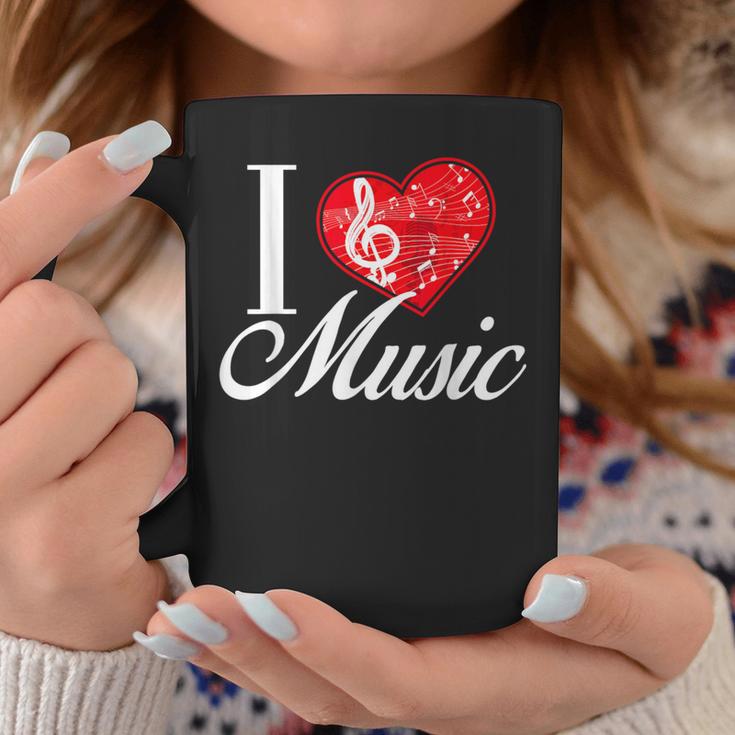 I Love Music D001-0095A コーヒーマグ 面白い贈り物