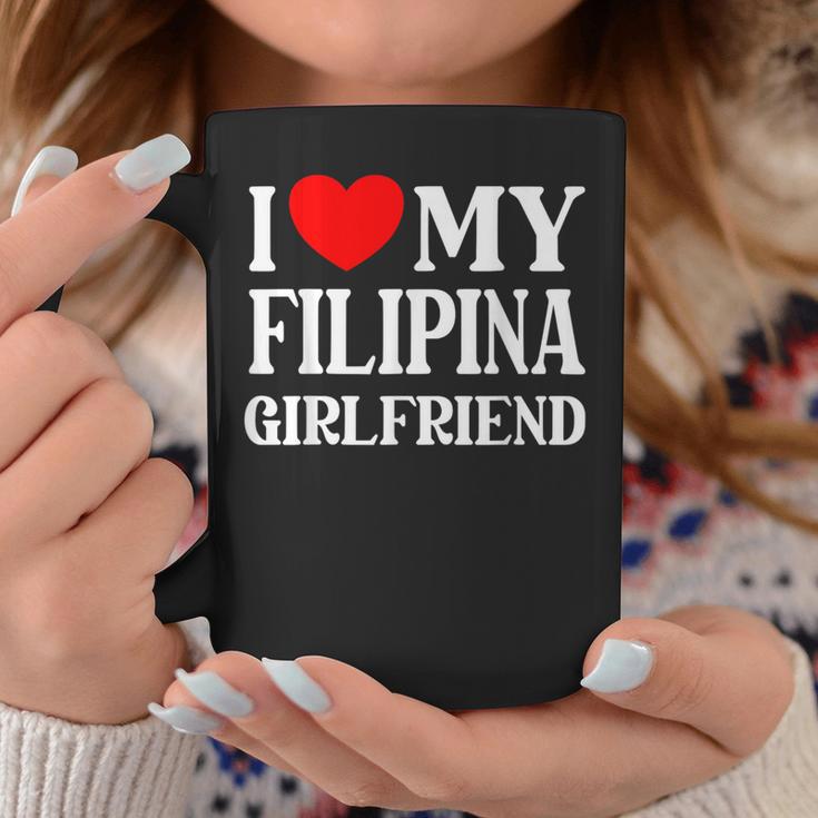 I Love My Filipina Girlfriend デザイン Best Boyfriend コーヒーマグ 面白い贈り物