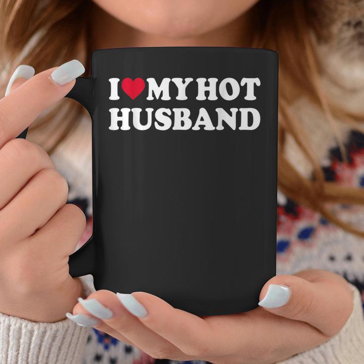 I Love My Hot Husband シャツ ファニー レッド ハート Love Hot Husband コーヒーマグ 面白い贈り物