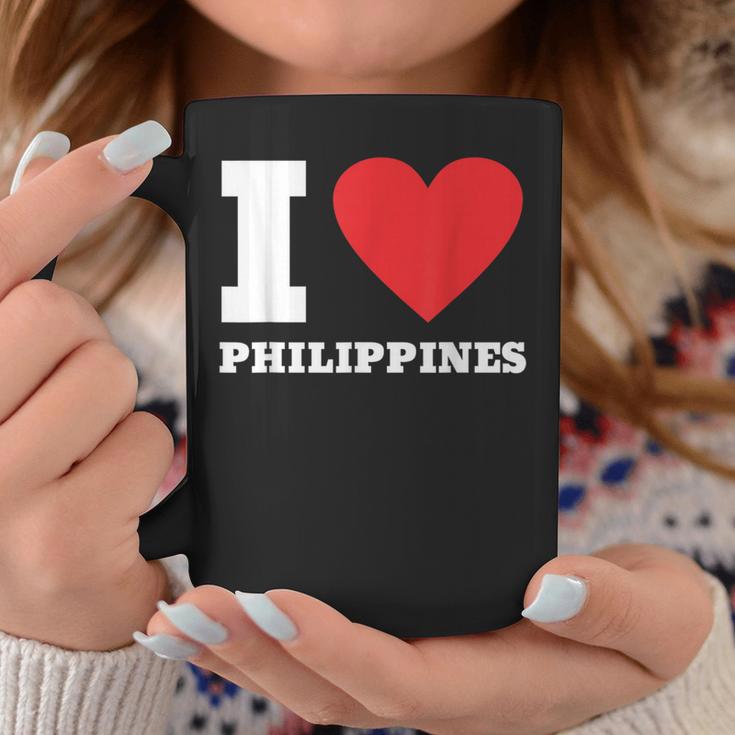 I Love Philippines I Heart Philippines 家族旅行 コーヒーマグ 面白い贈り物
