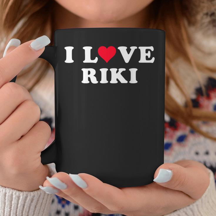 I Love Riki マッチング 彼女&彼氏 リキ 名前 コーヒーマグ 面白い贈り物