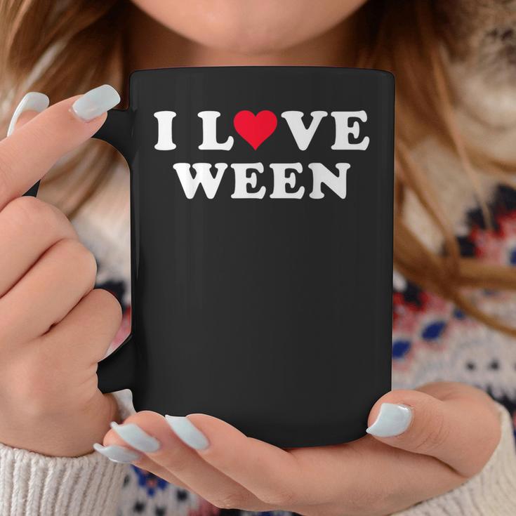 I Love Ween マッチング ガールフレンド&ボーイフレンド ウィーンネーム コーヒーマグ 面白い贈り物