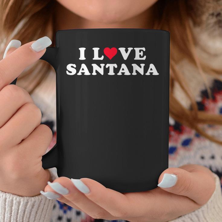 I Loveantana マッチング ガールフレンド&ボーイフレンド サンタナ名 コーヒーマグ 面白い贈り物