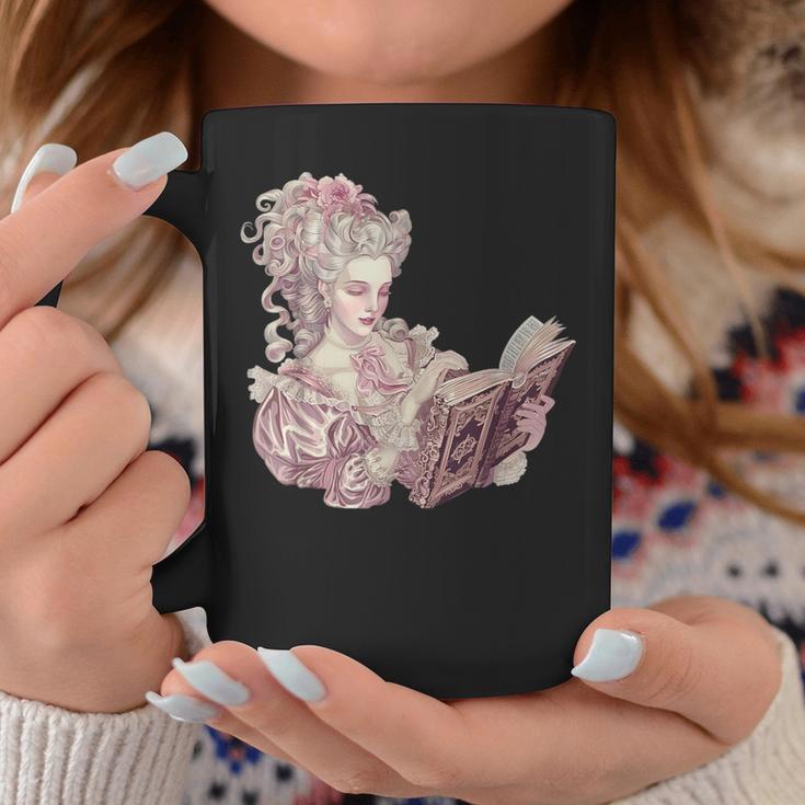 Marie Antoinette Reading A Book Graphic Print Coffee Mug Unique Gifts
