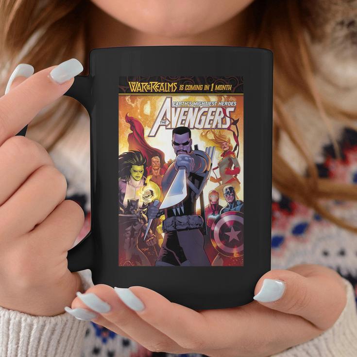 Marvel Comixology Avengers War Of Vampires Comic Book Cover Graphic Print Coffee Mug Unique Gifts