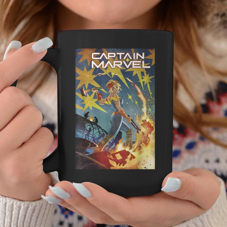 Marvel Comixology Captain Marvel She-Hulk Comic Book Cover Graphic Print Coffee Mug Unique Gifts Marvel Comixology Captain Marvel She-Hulk Comic Book Cover Graphic Print Coffee Mug Unique Gifts