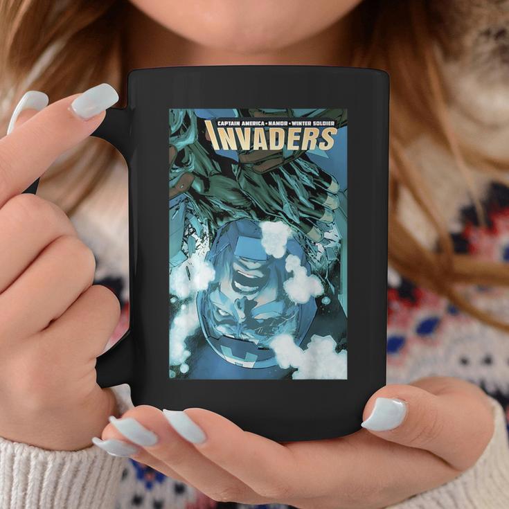 Marvel Comixology Invaders Go To Atlantis Comic Book Cover Graphic Print Coffee Mug Unique Gifts