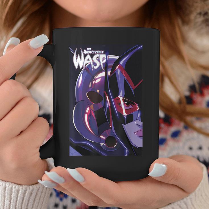 Marvel Comixology Wasp The Attack Of AIM Comic Book Cover Graphic Print Coffee Mug Unique Gifts