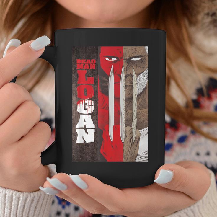 Marvel Dead Man Logan Comic Book Cover Graphic Print Coffee Mug Unique Gifts