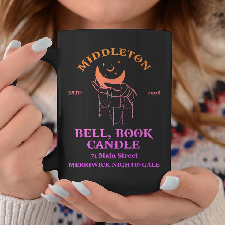 Middleton Bell Book & Candle Graphic Print Coffee Mug Unique Gifts