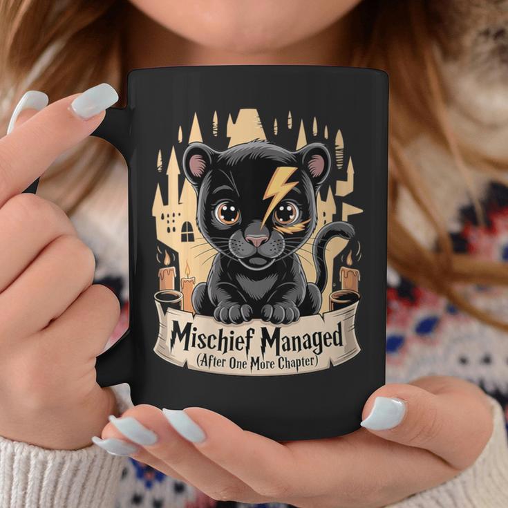 Mischief Managed One Chapter Reading Humor For Book Lovers Graphic Print Coffee Mug Unique Gifts