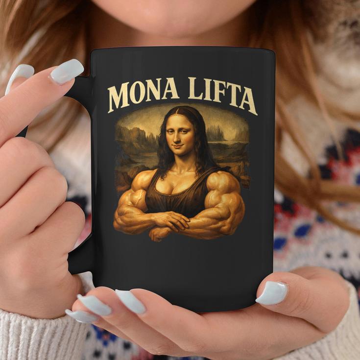 Mona Lifta マッスル モナリザ ジム ユーモア コーヒーマグ 面白い贈り物