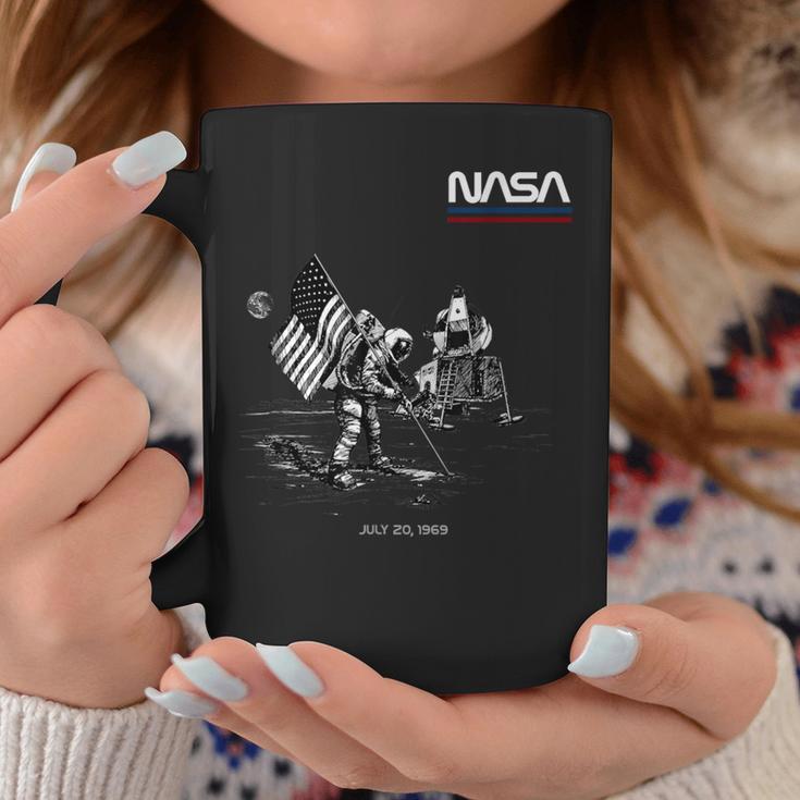 Nasaアポロミッション最初の月面着陸1969年7月20日レトロ コーヒーマグ 面白い贈り物