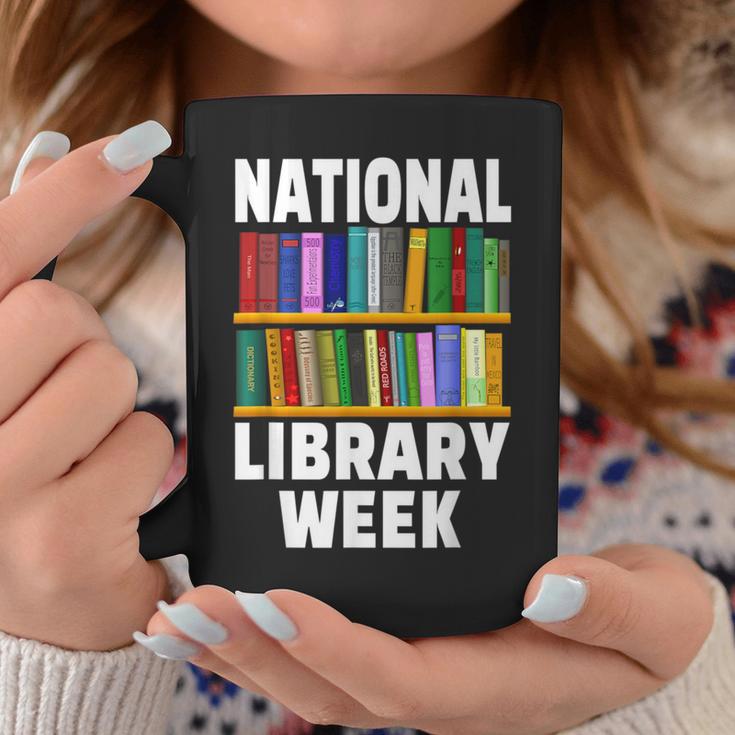 National Library Week 2021 Book Lover Reader Librarian Graphic Print Coffee Mug Unique Gifts