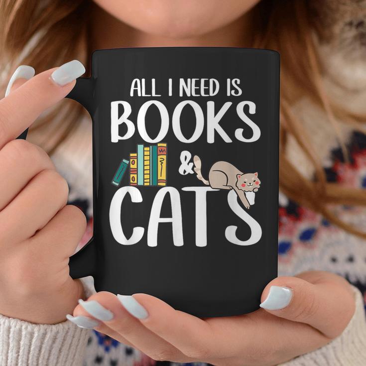 All I Need Is Books And Cats Book And Cat Lover Graphic Print Coffee Mug Unique Gifts All I Need Is Books And Cats Book And Cat Lover Graphic Print Coffee Mug Unique Gifts