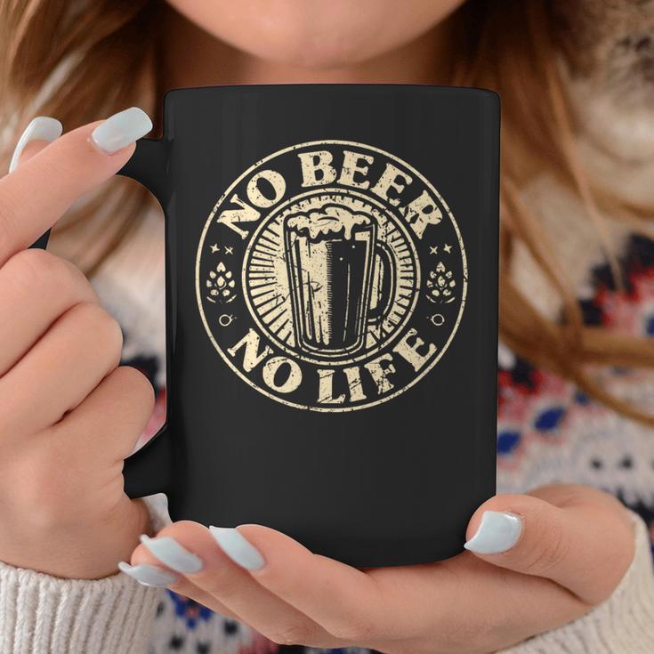 No Beer No Life ヴィンテージドリンク ビール愛好家 ビールファン向け コーヒーマグ 面白い贈り物