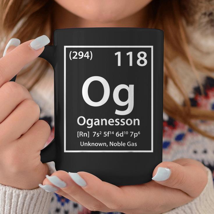 Oganesson Element ホワイト コーヒーマグ 面白い贈り物