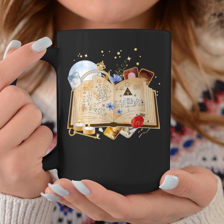 Old Book With Spells And Magical Accessories Graphic Print Coffee Mug Unique Gifts