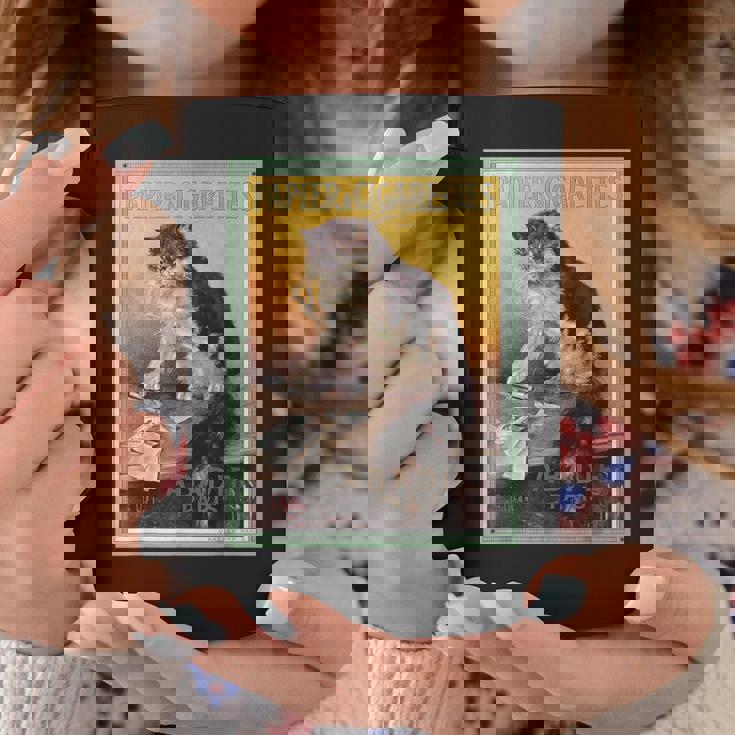 Papier A Cigarettes Abadie Paris ビンテージタバコ広告 コーヒーマグ 面白い贈り物