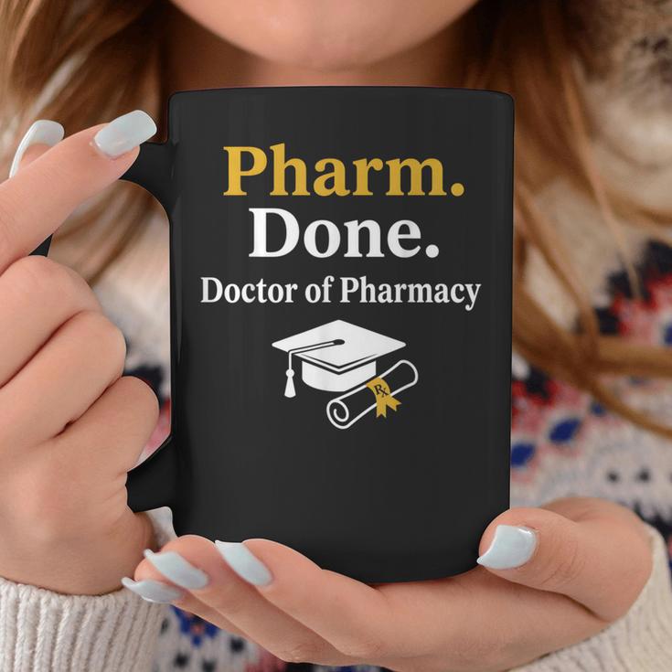 Pharm Done ドクターオブファーマシー 卒業式 コーヒーマグ 面白い贈り物
