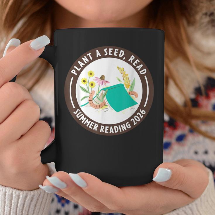 Plant A Seed Read Summer Reading 2026 Library Program Book Graphic Print Coffee Mug Unique Gifts