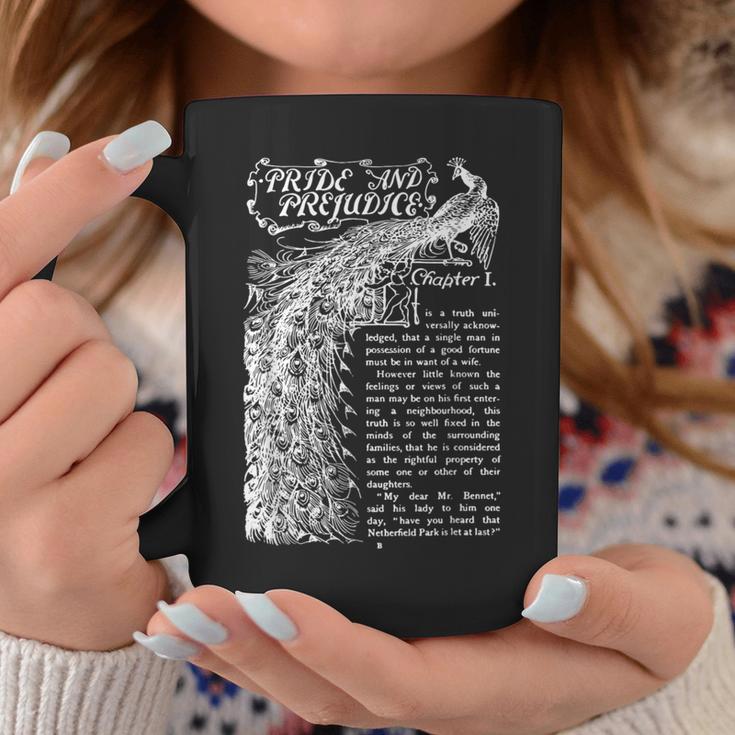 Pride And Prejudice Women Jane Austen Books Graphic Print Coffee Mug Unique Gifts
