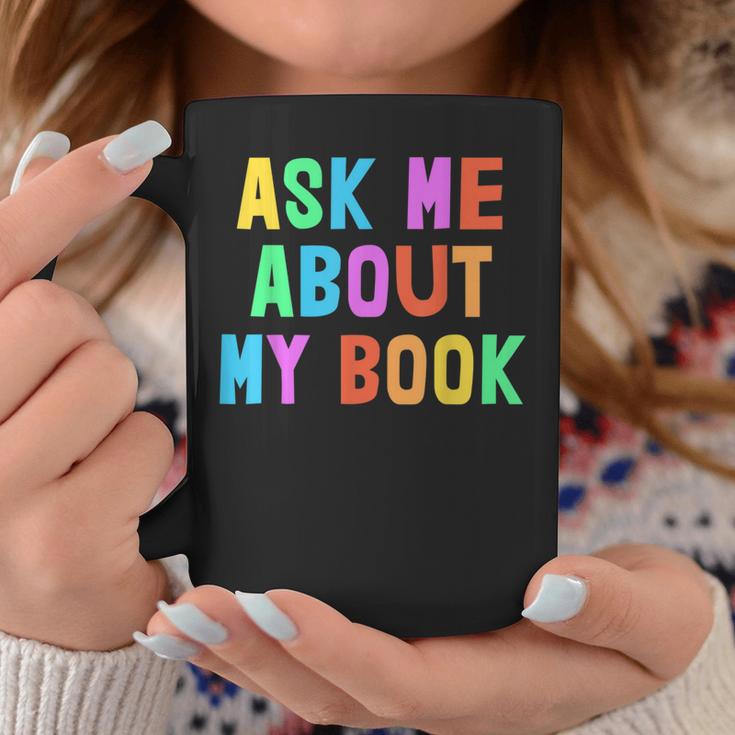 Published Author Squad Writing Crew Ask Me About MY BOOK Graphic Print Coffee Mug Unique Gifts