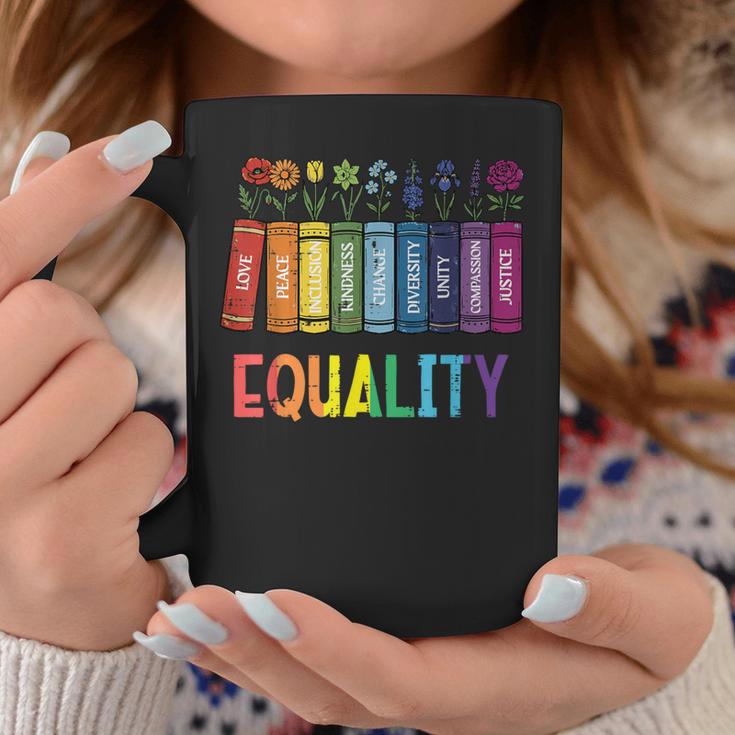 Rainbow Gay Books Flowers Equality LGBTQ Pride Women Men Graphic Print Coffee Mug Unique Gifts Rainbow Gay Books Flowers Equality LGBTQ Pride Women Men Graphic Print Coffee Mug Unique Gifts