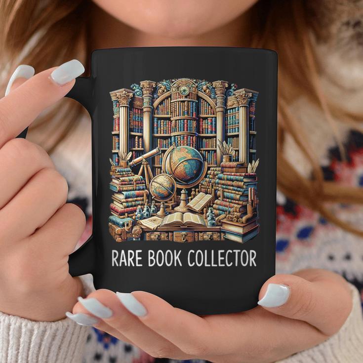 Rare Book Collector Graphic Print Coffee Mug Unique Gifts