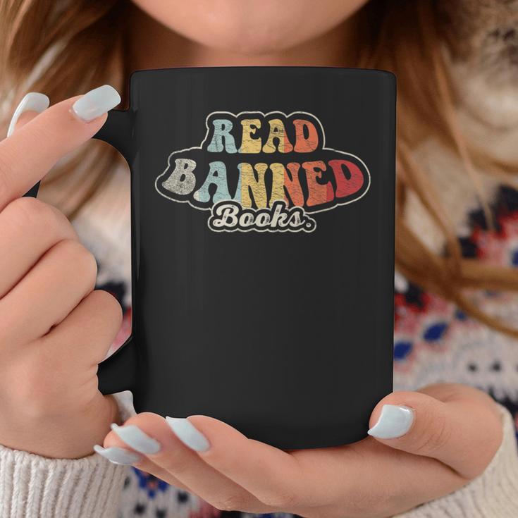 Read Banned Books Advocacy Literature Support Graphic Print Coffee Mug Unique Gifts