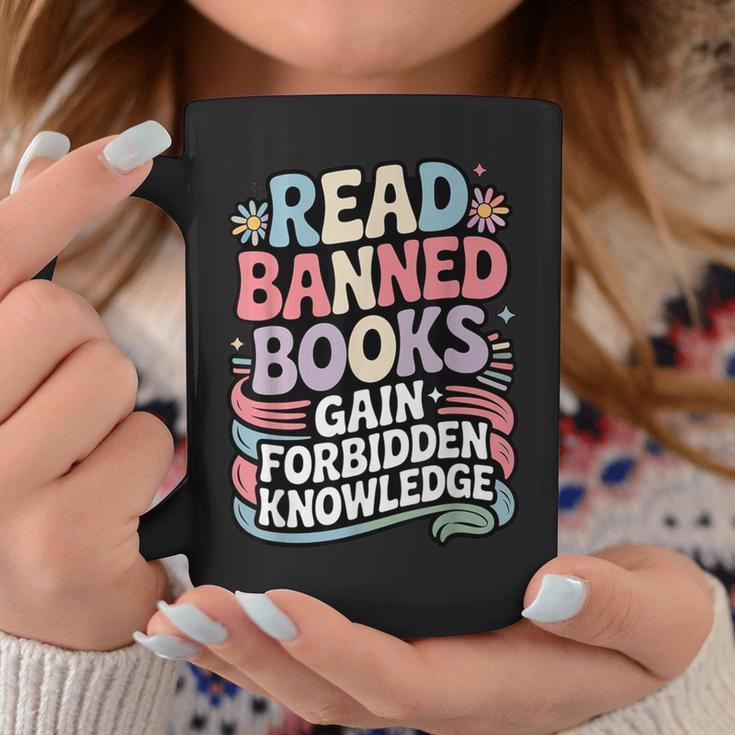 Read Banned Books Gain Forbidden Knowledge Book Enthusiasts Graphic Print Coffee Mug Unique Gifts Read Banned Books Gain Forbidden Knowledge Book Enthusiasts Graphic Print Coffee Mug Unique Gifts