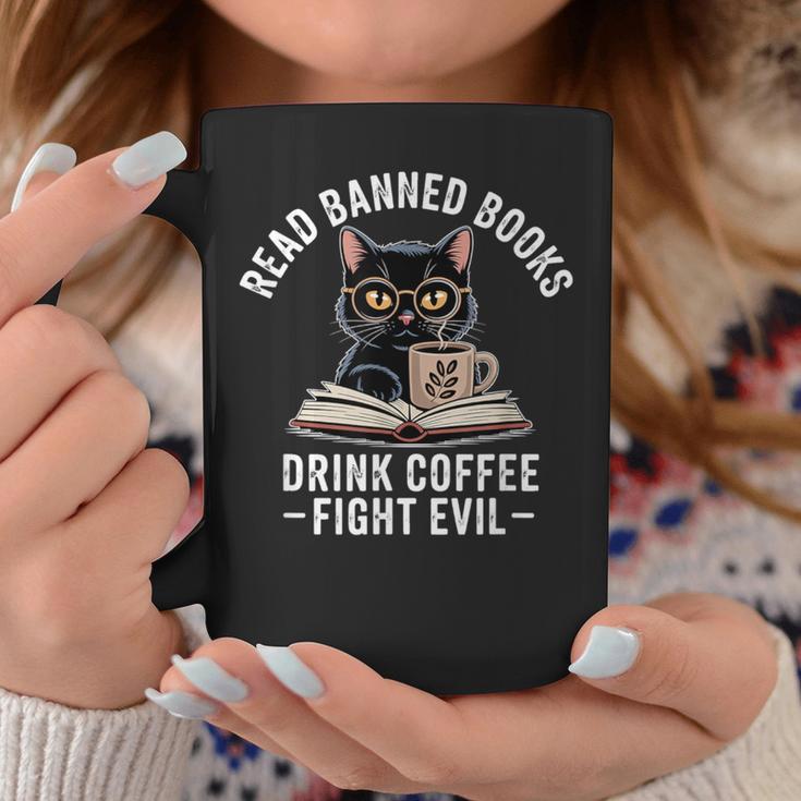 I Read Banned Books Lover Bookworm Love Banned Books Graphic Print Coffee Mug Unique Gifts